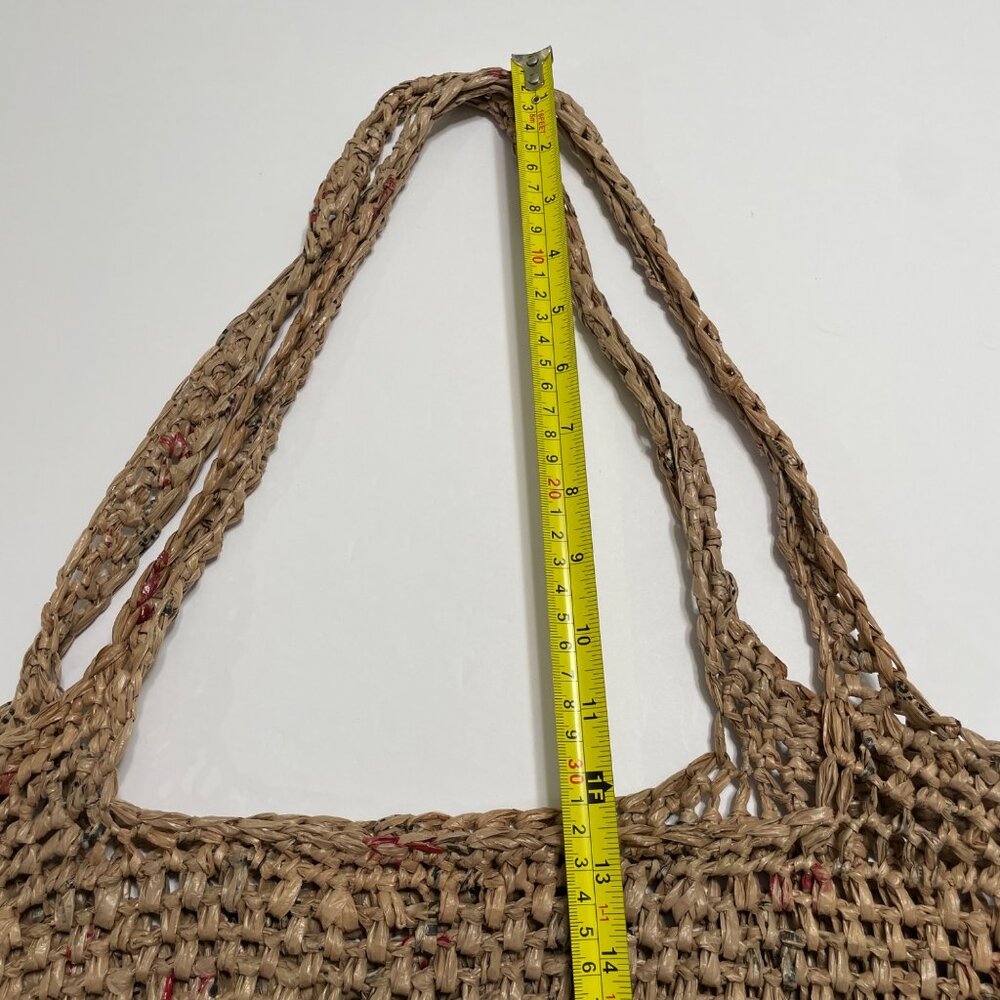 Handmade Eco-Friendly Tote Bag Made from Recycled Plastic Bags Market Pool - Picture 3 of 6